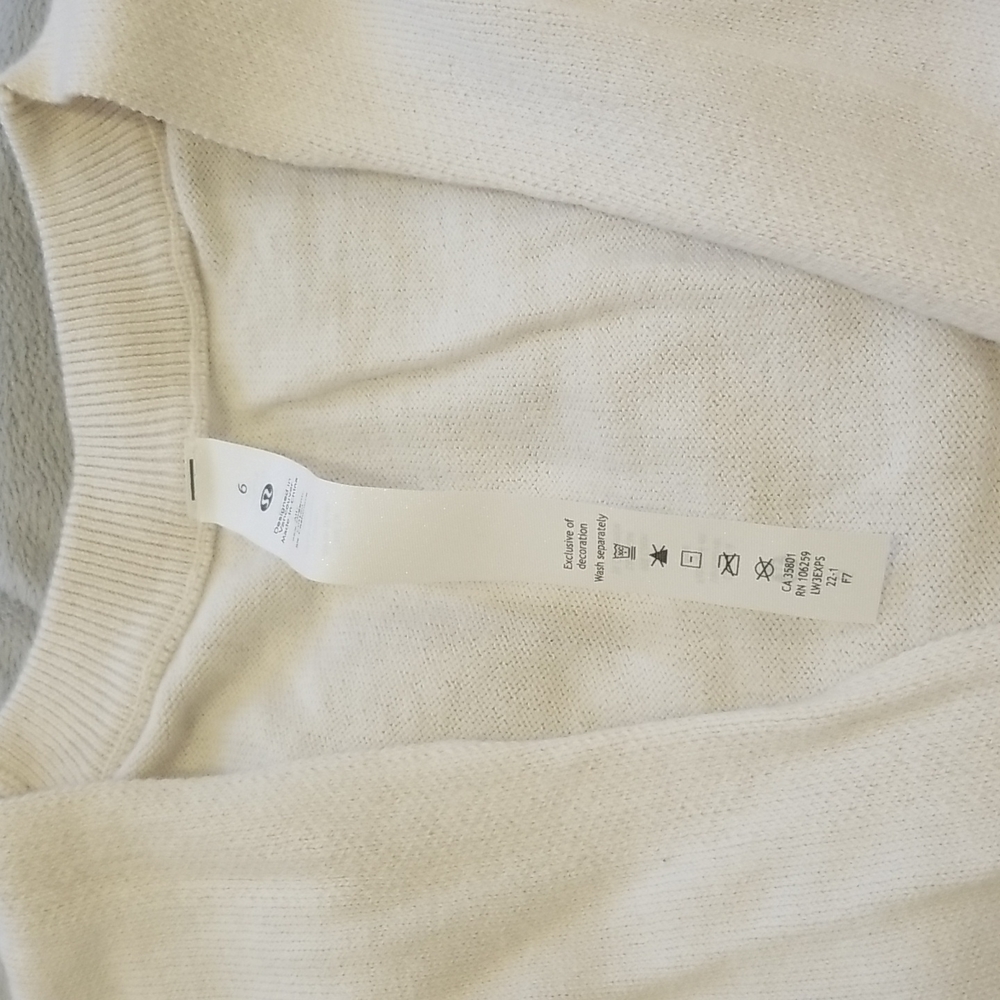 Crossover Ribbed Waist Sweater - Picture 8 of 12